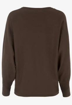 Hot Finstickad tröja med pingvinärmar Tröjor & Cardigans|Stickat