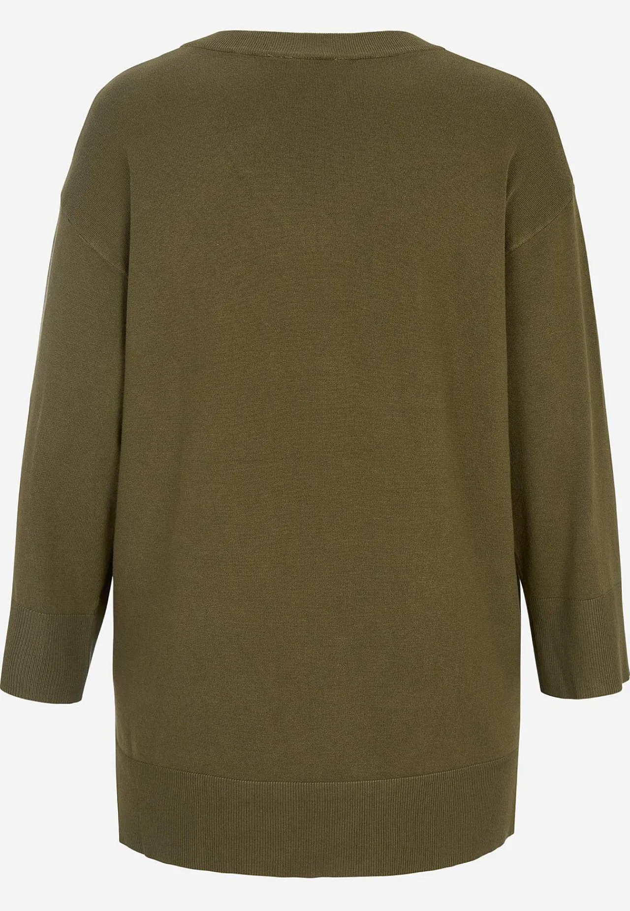 Best Finstickad tröja med v-ringning Tröjor & Cardigans|Stickat