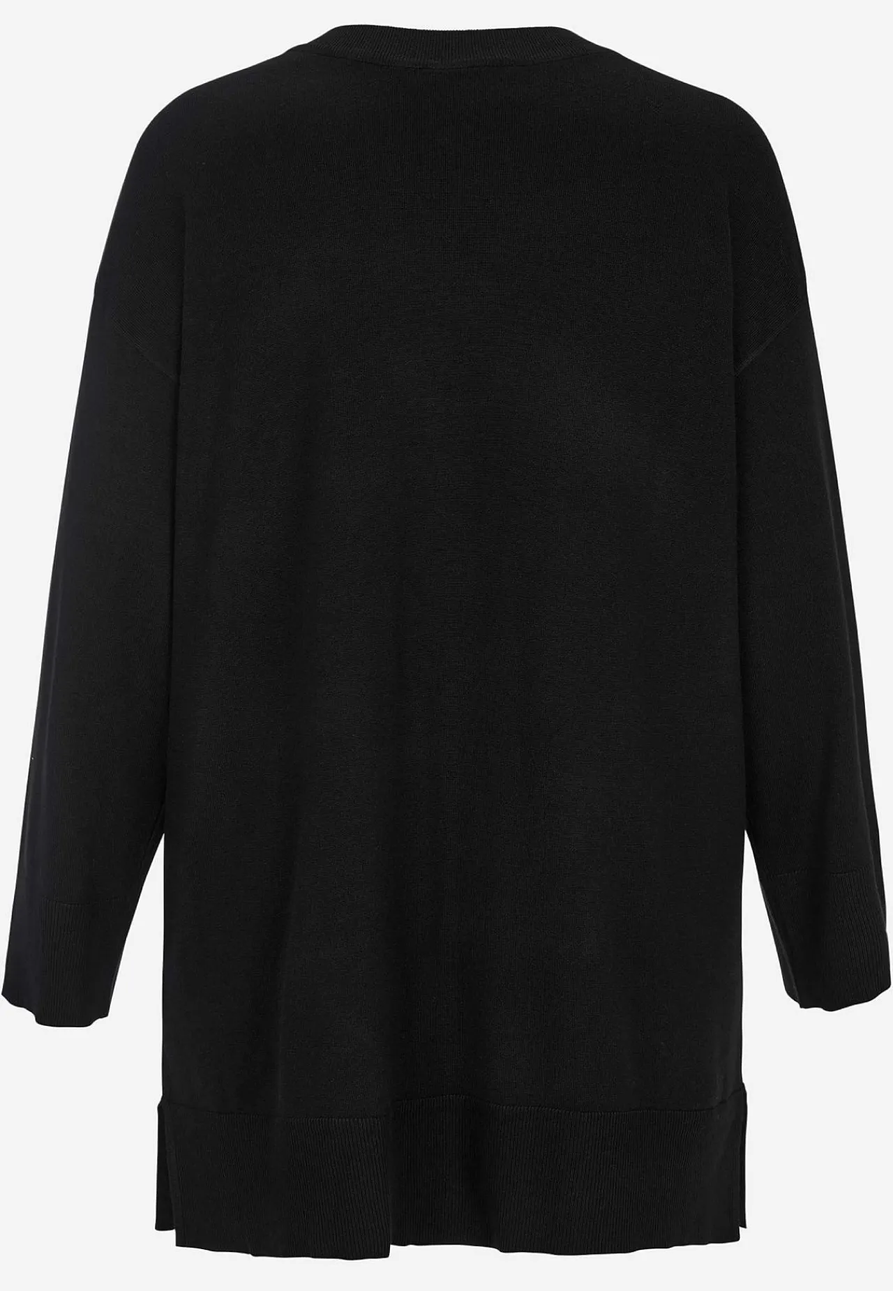 Best Finstickad tröja med v-ringning Tröjor & Cardigans|Stickat