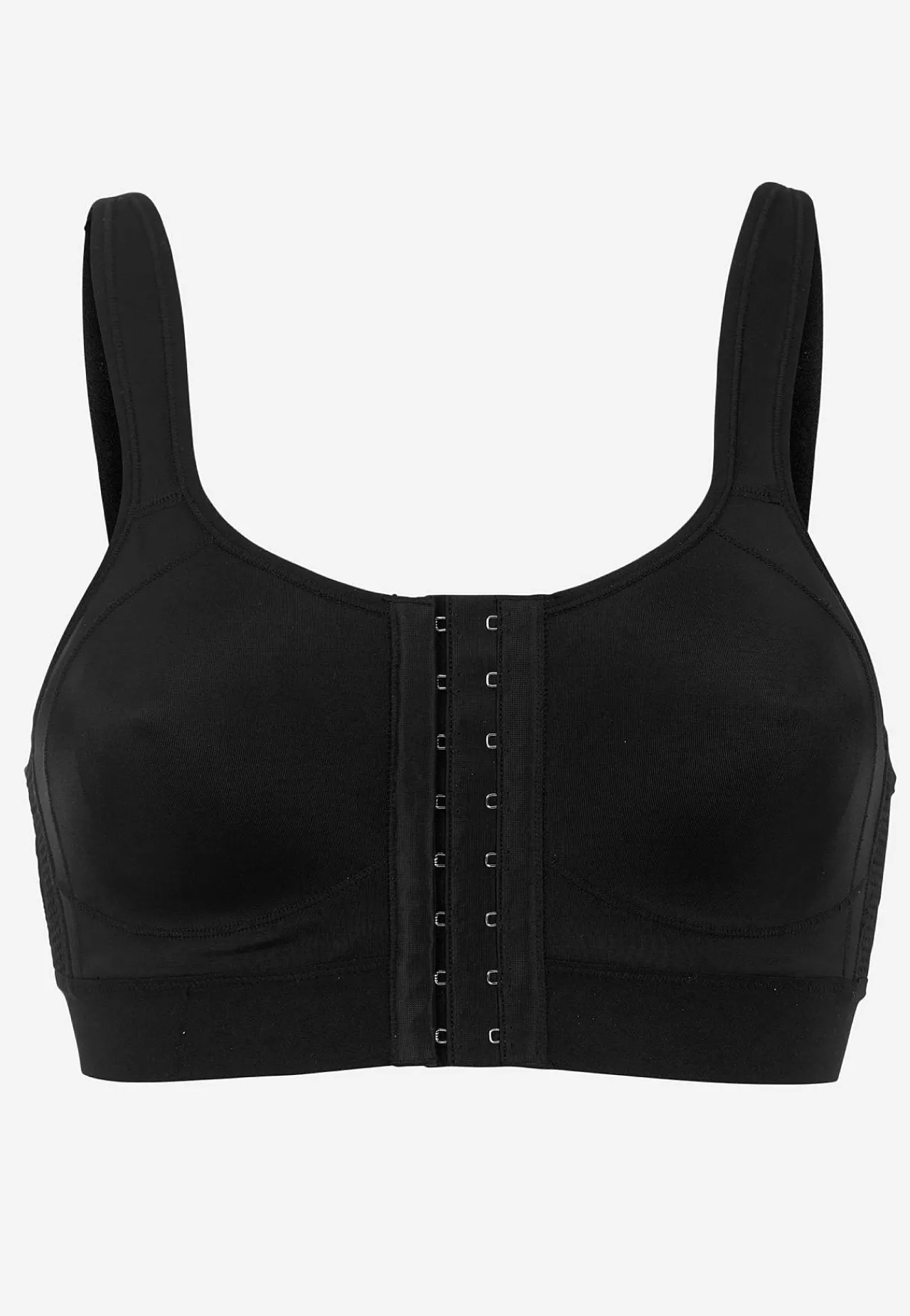 Online Framknäppt sport-bh med stöd Doris Basplagg|Plus Size