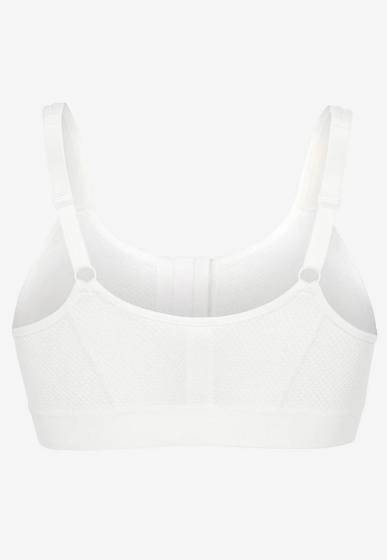 Online Framknäppt sport-bh med stöd Doris Basplagg|Plus Size
