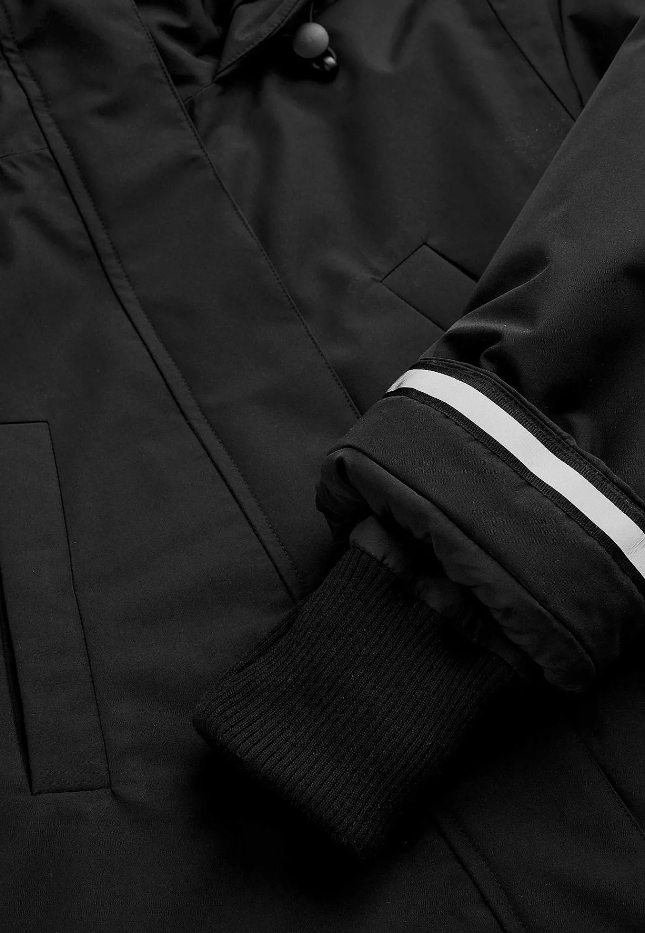 Sale Funktionell, varmfodrad, lång parkas Jackor & Kappor