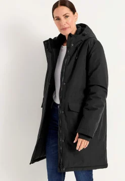 Outlet Funktionsjacka med fastsydd huva Jackor & Kappor|Plus Size