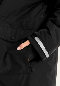 Outlet Funktionsjacka med fastsydd huva Jackor & Kappor|Plus Size
