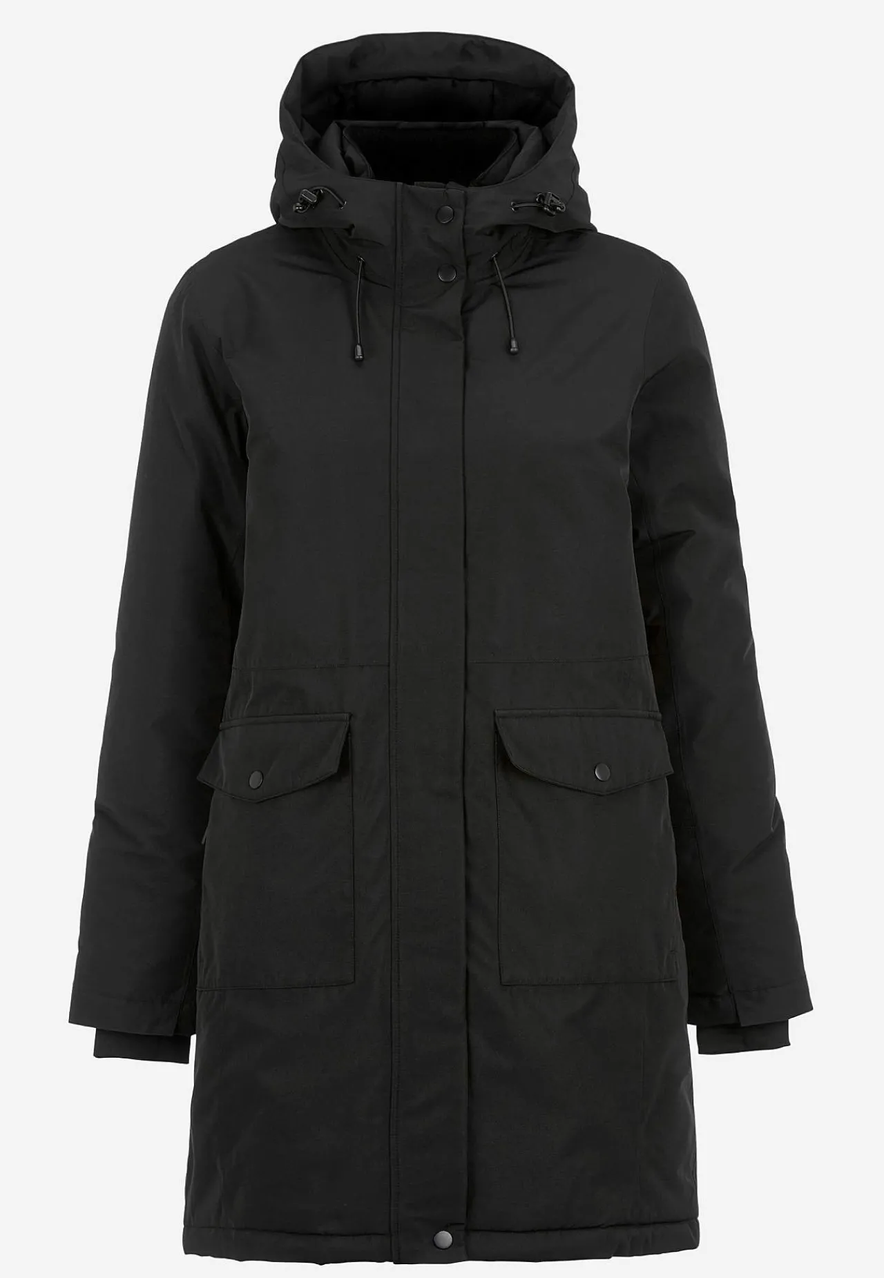 Outlet Funktionsjacka med fastsydd huva Jackor & Kappor|Plus Size