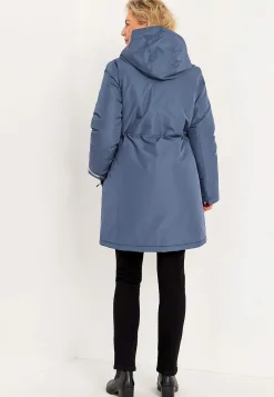 Funktionsjacka med fastsydd huva Jackor & Kappor|Plus Size