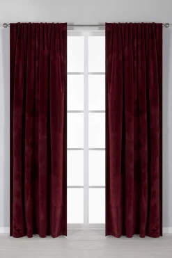 Sale Gardinlängd sammet 2-pack Gardiner|Flerpack