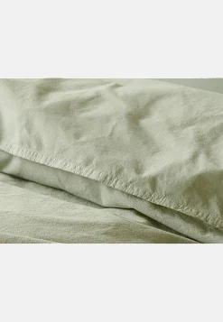 Online Garnfärgat påslakanset 150x210 cm Bäddtextilier