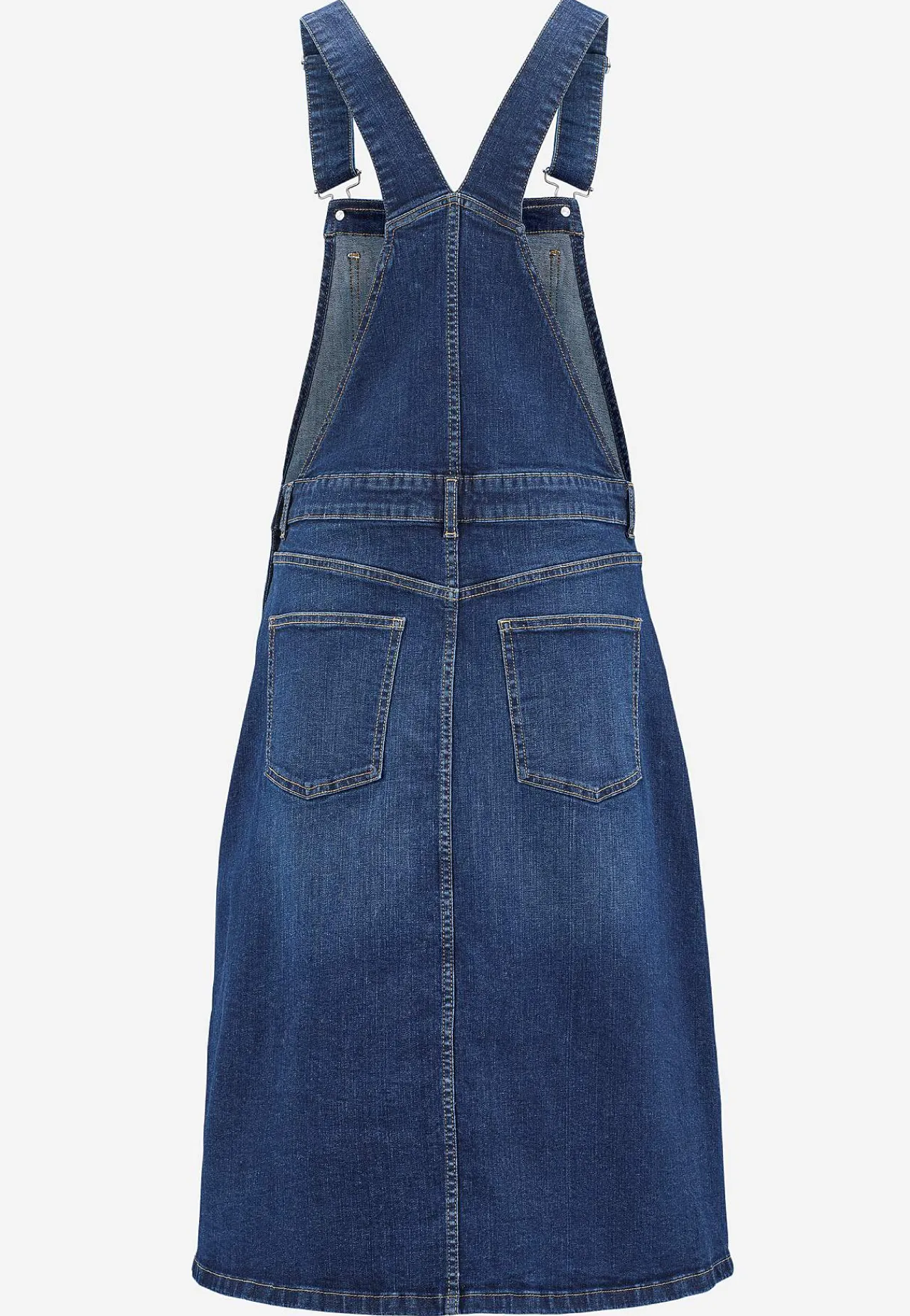 Hot Hängselklänning i denim Klänningar & Kjolar|Jeansplagg
