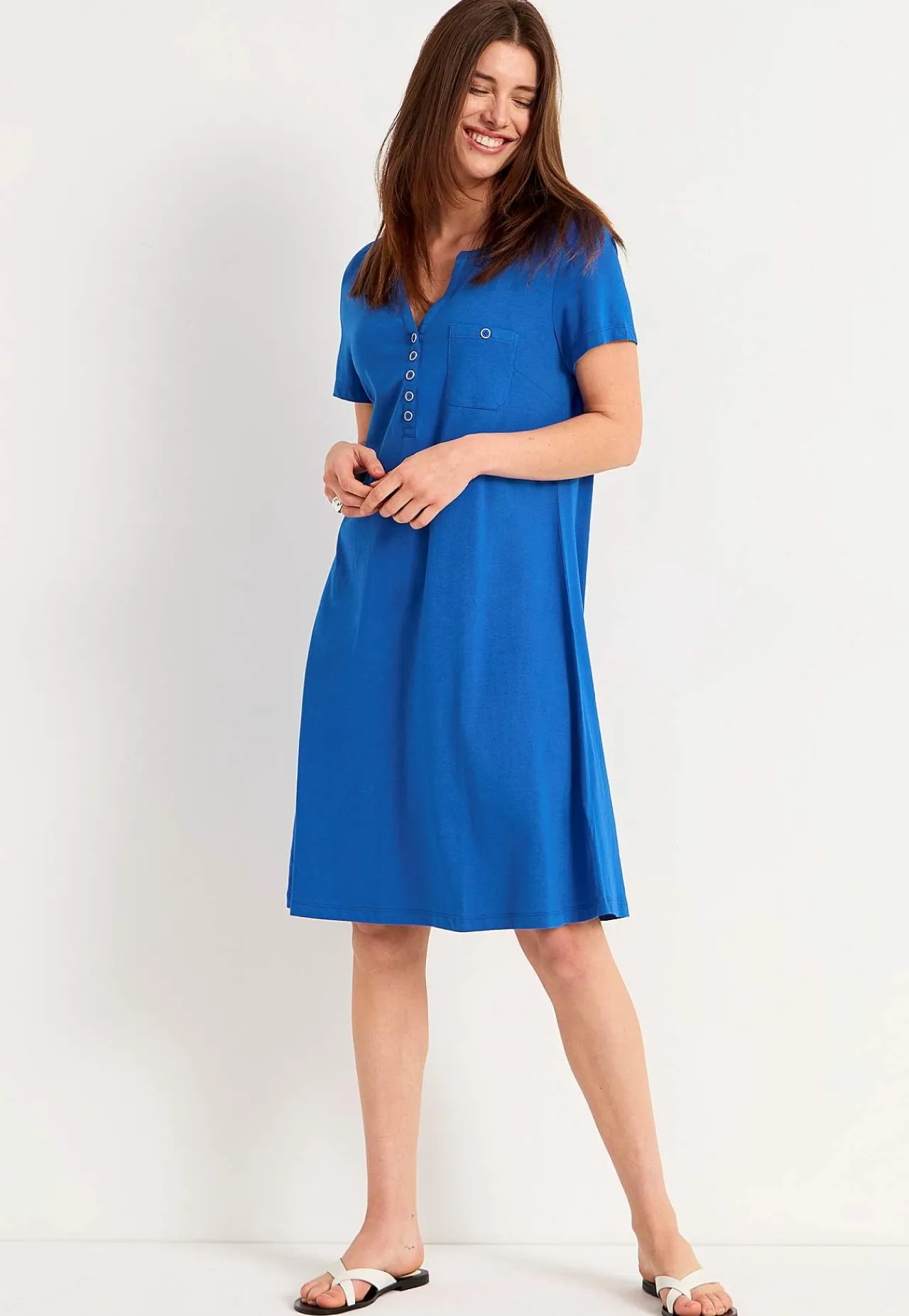Hot Härligt mjuk trikåklänning Klänningar & Kjolar|Plus Size