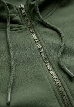 Outlet Huvtröja med dragkedja Tröjor & Hoodies|Plus Size