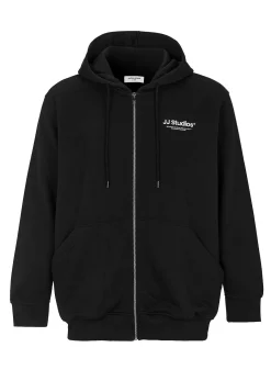 Outlet Huvtröja med dragkedja Tröjor & Hoodies|Plus Size