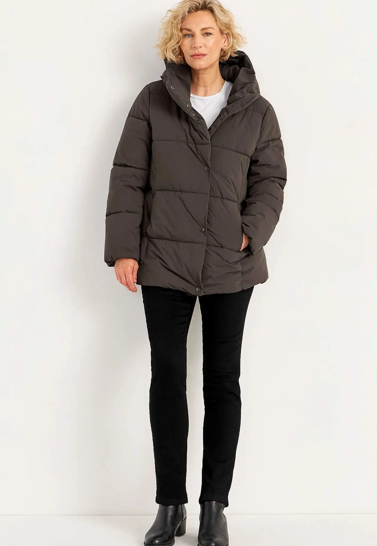 Discount Jacka med dunkänsla Jackor & Kappor|Plus Size