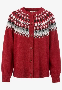 Best Jacquardmönstrad cardigan Tröjor & Cardigans|Stickat