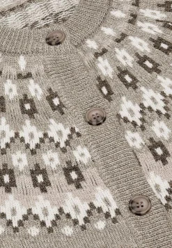 Best Jacquardmönstrad cardigan Tröjor & Cardigans|Stickat