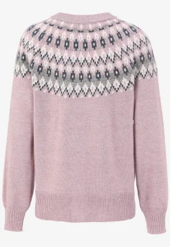 Clearance Jacquardmönstrad cardigan Tröjor & Cardigans|Stickat