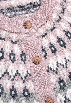 Clearance Jacquardmönstrad cardigan Tröjor & Cardigans|Stickat