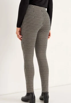 Clearance Jacquardmönstrade leggings Leggings|Byxor