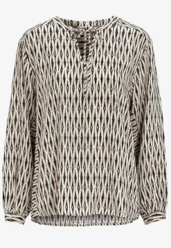Online Jacquardvävd blus Skjortor & Blusar