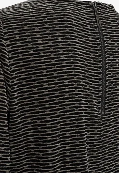Clearance Jacquardvävd klänning med fickor Klänningar & Kjolar