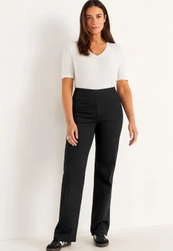 Clearance Jeans med hög resårmidja Elisa Byxor|Jeans