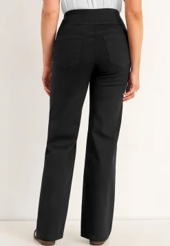 Clearance Jeans med hög resårmidja Elisa Byxor|Jeans