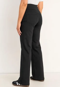 Clearance Jeans med hög resårmidja Elisa Byxor|Jeans