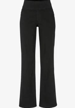 Clearance Jeans med hög resårmidja Elisa Byxor|Jeans