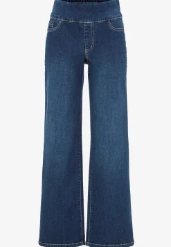 New Jeans med hög resårmidja Elisa Byxor|Jeans