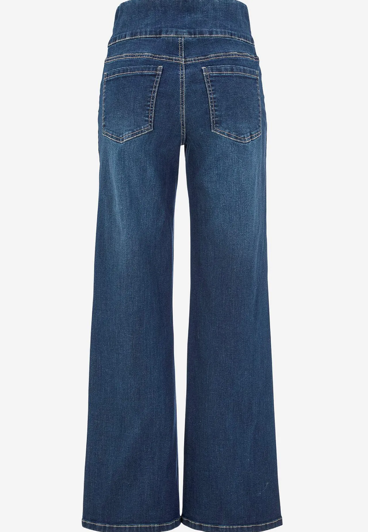 New Jeans med hög resårmidja Elisa Byxor|Jeans