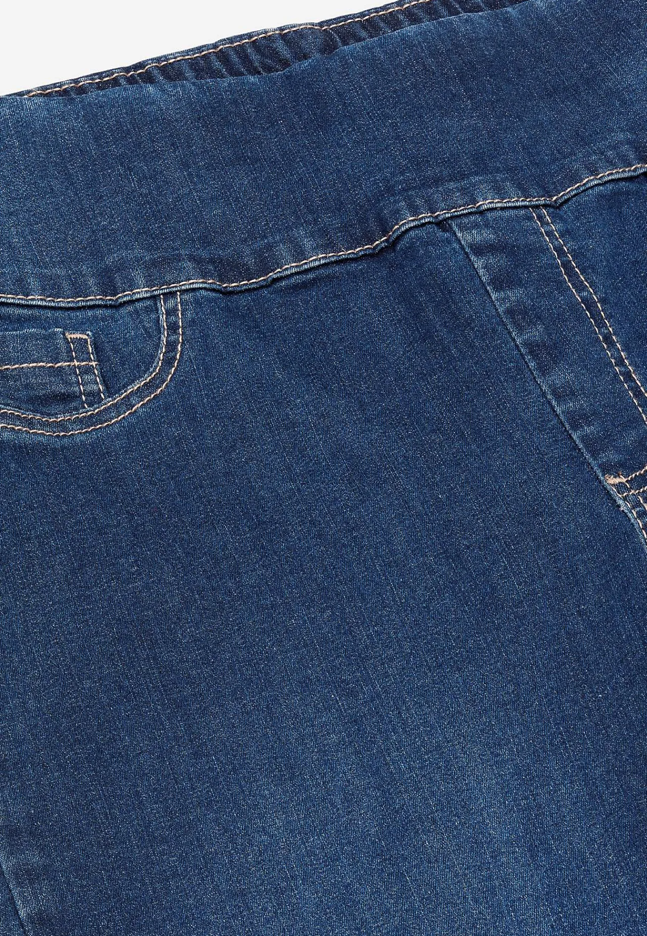 New Jeans med hög resårmidja Elisa Byxor|Jeans