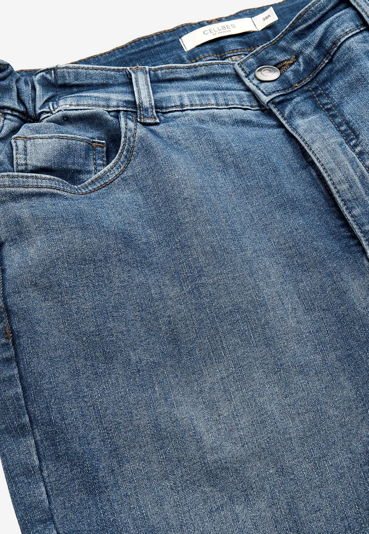 Hot Jeans med resår i sidorna Elsa Jeans|Jeansplagg