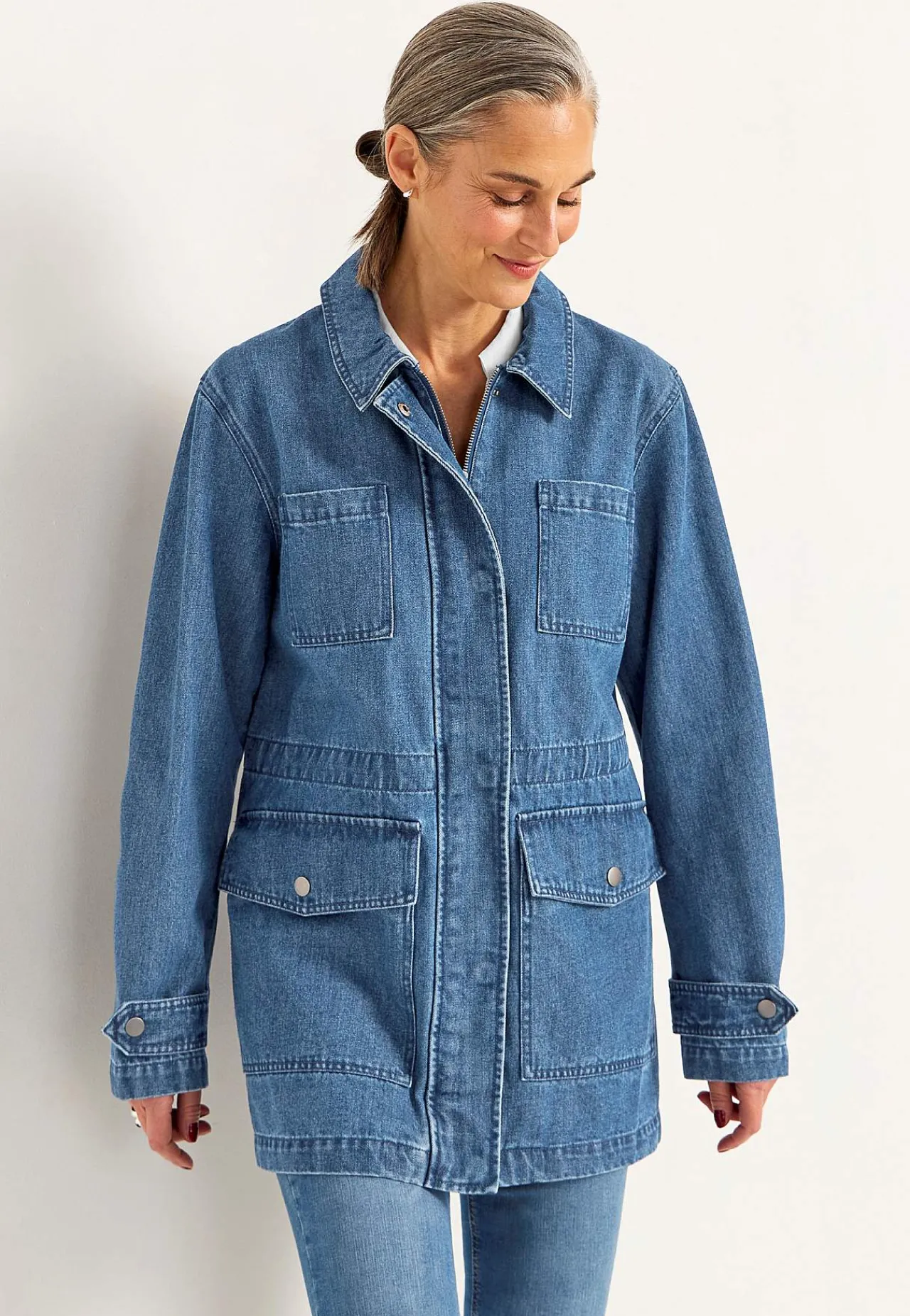 Best Jeansjacka med dragkedja Jackor & Kappor|Jeansplagg