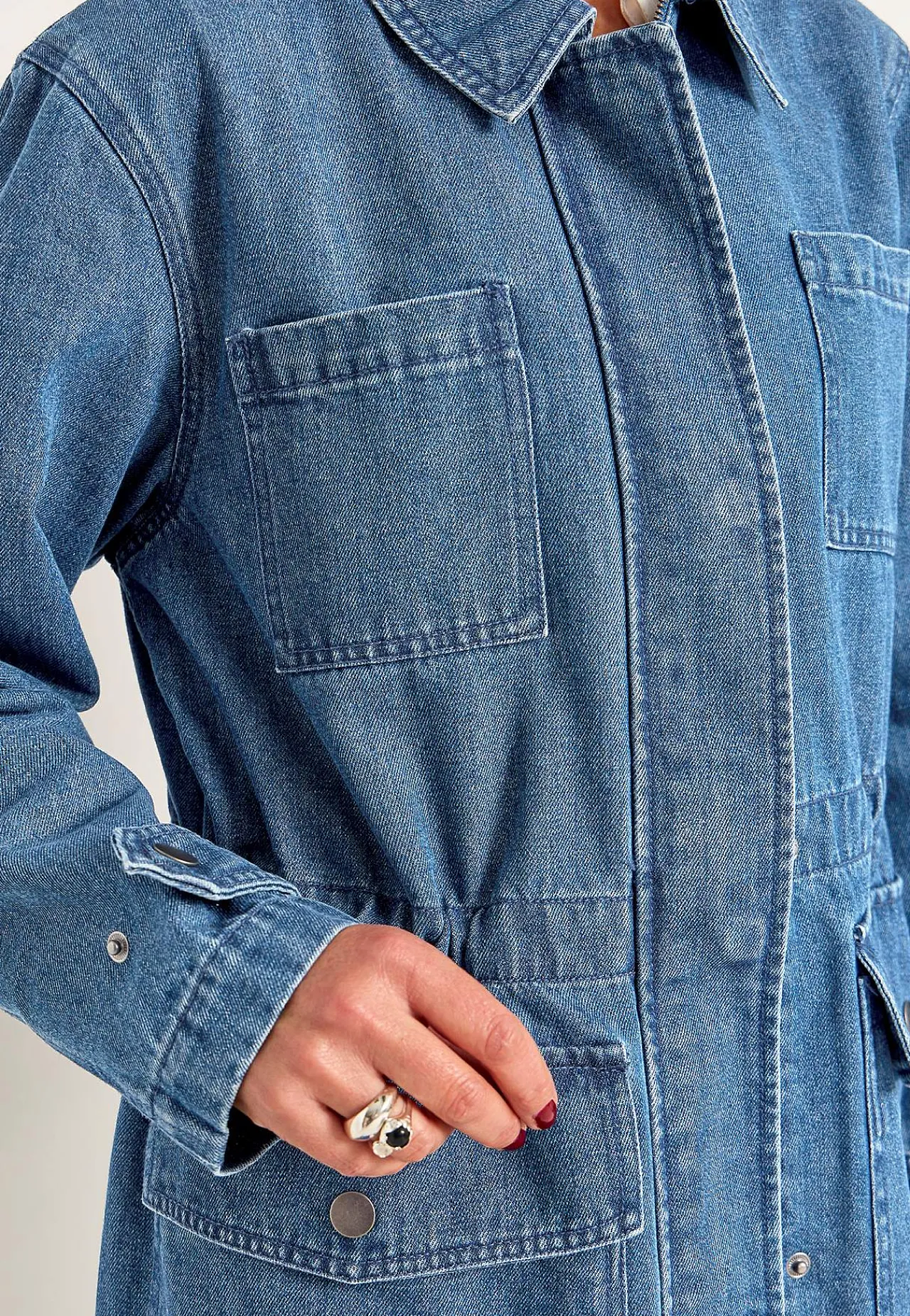 Best Jeansjacka med dragkedja Jackor & Kappor|Jeansplagg