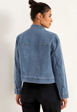 Outlet Jeansjacka med stretch Jackor & Kappor|Jeansplagg