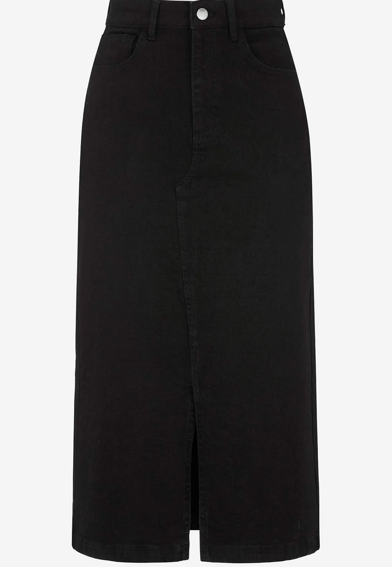 Hot Jeanskjol med slits fram Klänningar & Kjolar|Jeansplagg