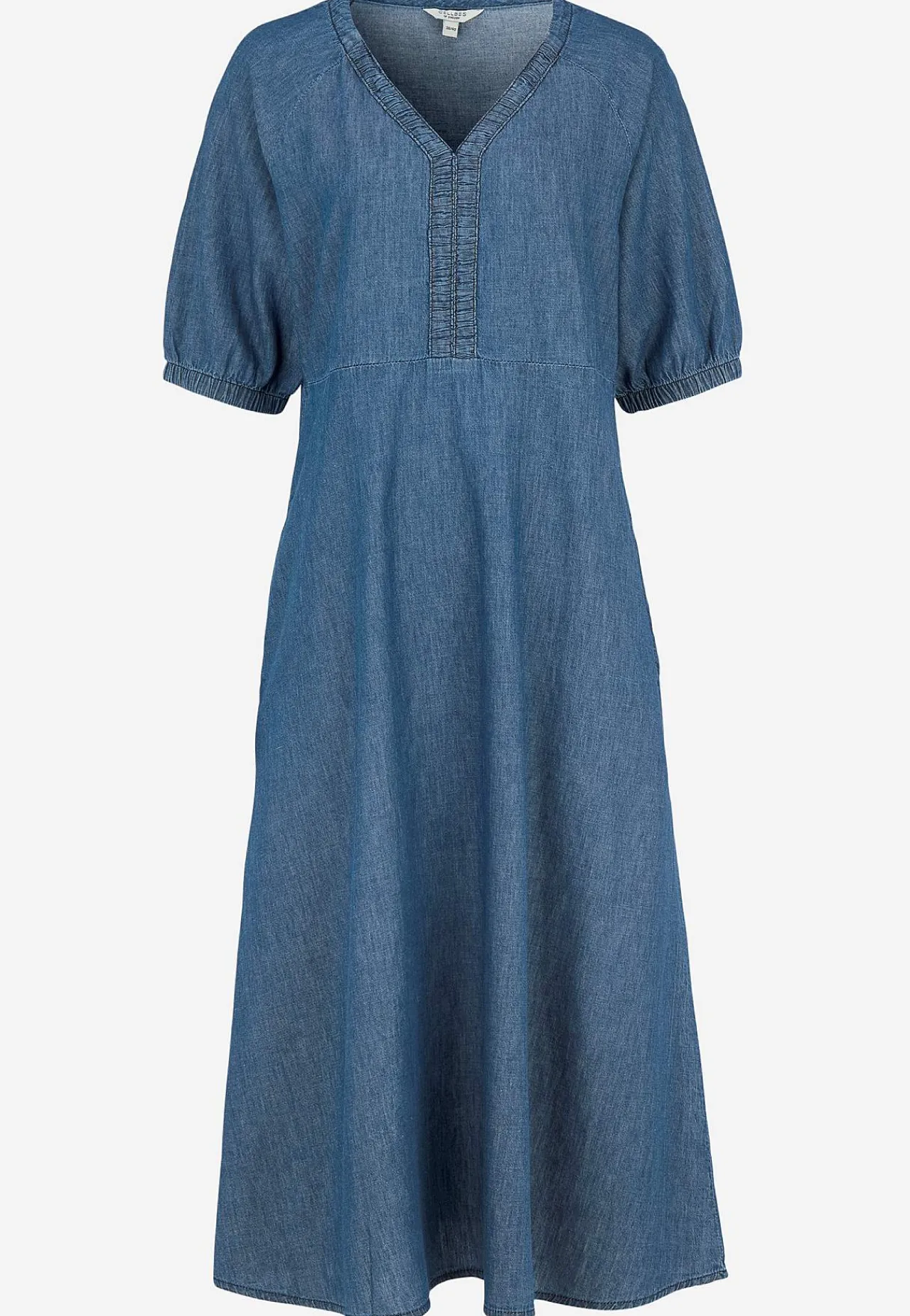 Clearance Jeansklänning med puffärmar Klänningar & Kjolar|Jeansplagg