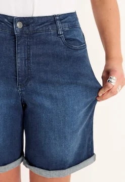 Online Jeansshorts med bekväm stretch Byxor|Jeansplagg