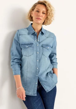 Jeansskjorta Skjortor & Blusar|Jeansplagg