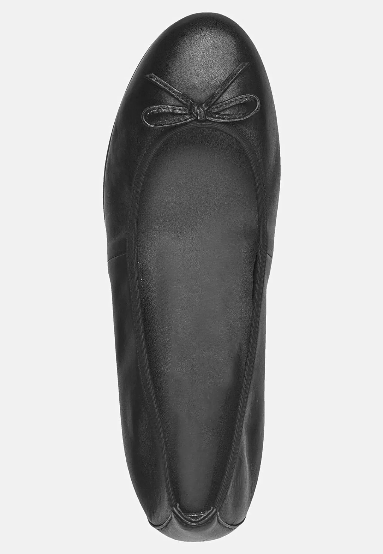 New Klassisk ballerinasko i skinn Ballerinaskor|Skinnskor
