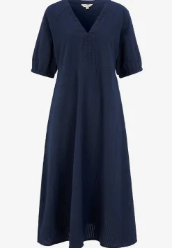 Discount Klänning i bäckebölja Klänningar & Kjolar|Plus Size