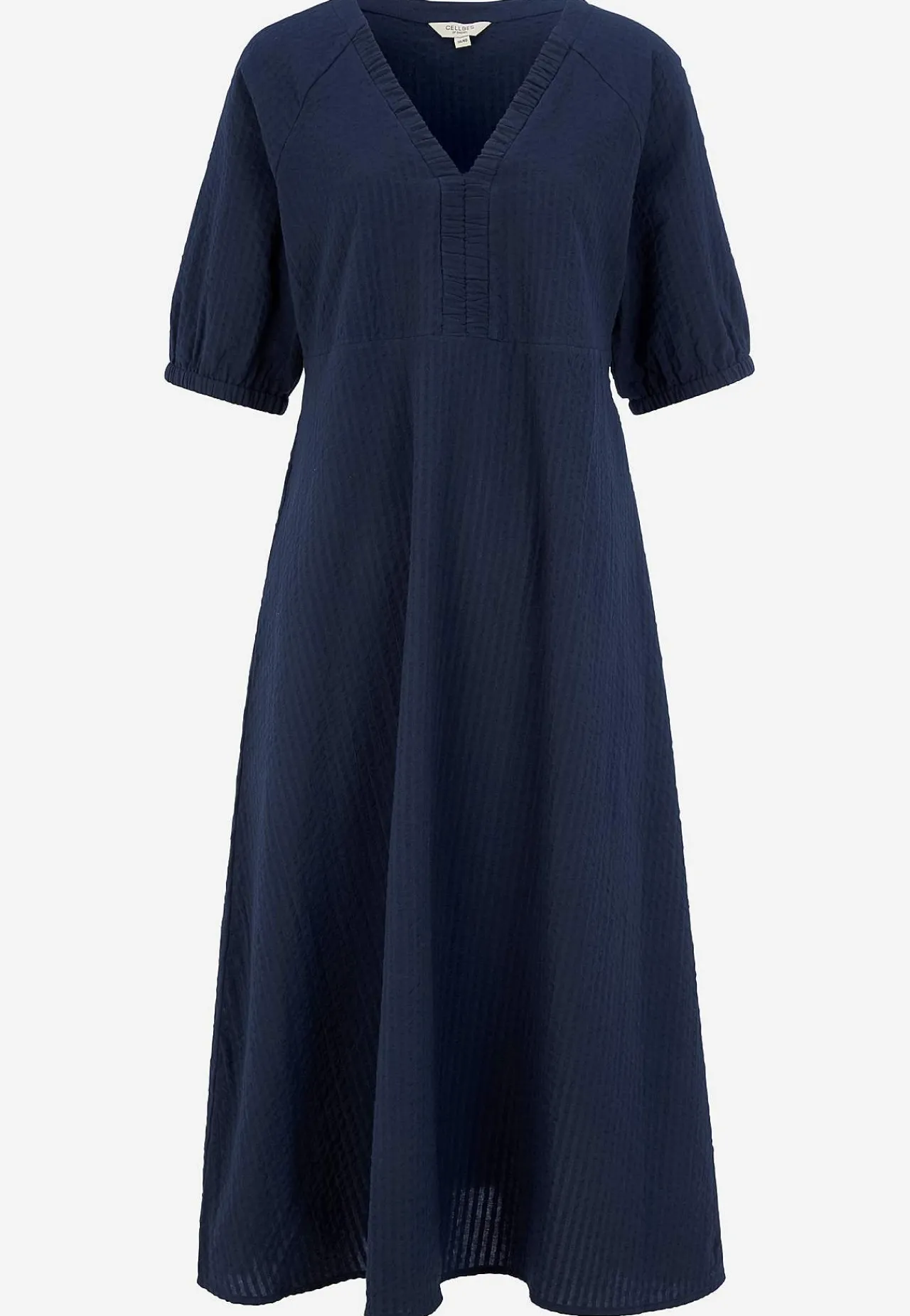 Discount Klänning i bäckebölja Klänningar & Kjolar|Plus Size