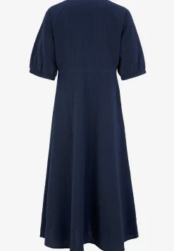 Discount Klänning i bäckebölja Klänningar & Kjolar|Plus Size