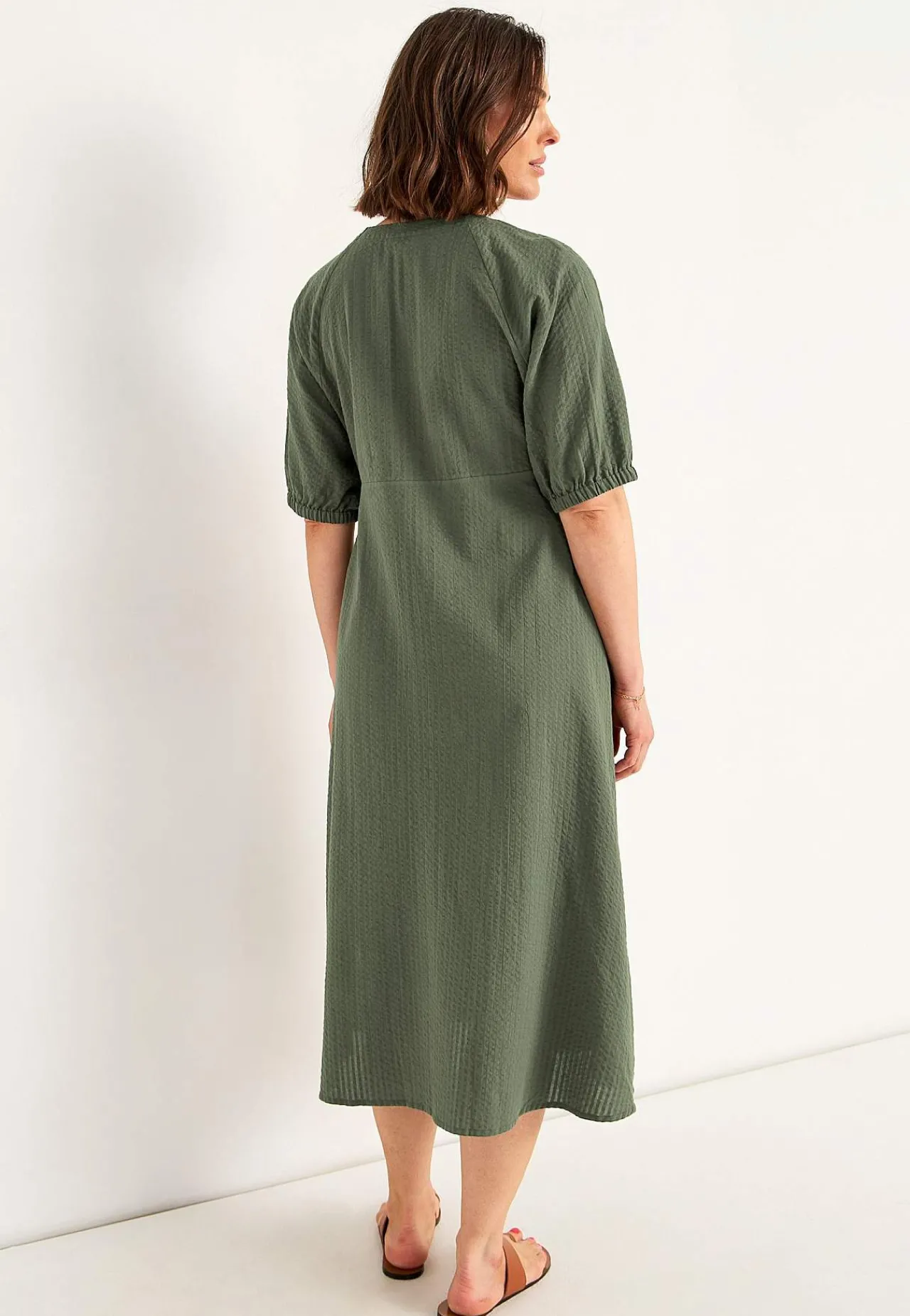 Clearance Klänning i bäckebölja Klänningar & Kjolar|Plus Size