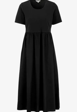 New Klänning i poplin och trikå Klänningar & Kjolar|Plus Size
