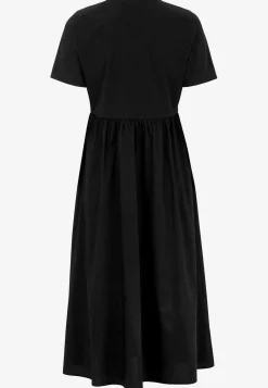 New Klänning i poplin och trikå Klänningar & Kjolar|Plus Size