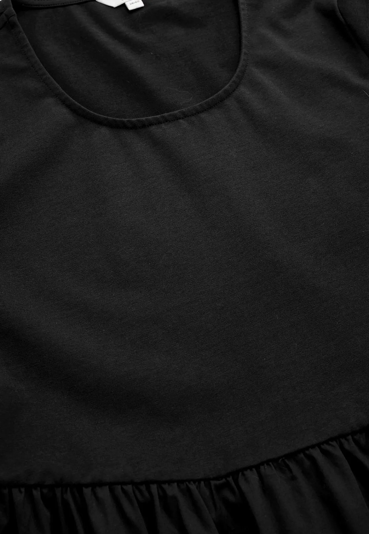 New Klänning i poplin och trikå Klänningar & Kjolar|Plus Size