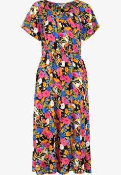 New Klänning i viskoscrêpe Klänningar & Kjolar|Plus Size