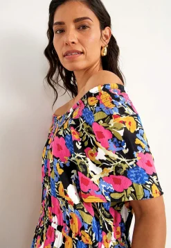 New Klänning i viskoscrêpe Klänningar & Kjolar|Plus Size