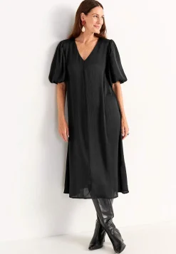 Hot Klänning med puffärm Klänningar & Kjolar|Plus Size